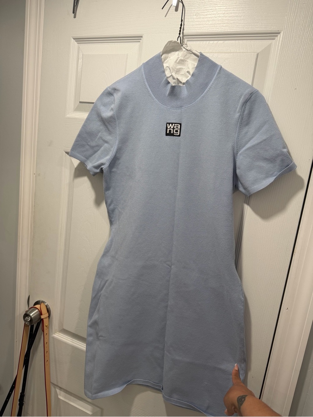Alexander Wang Light Blue Mini Dress
